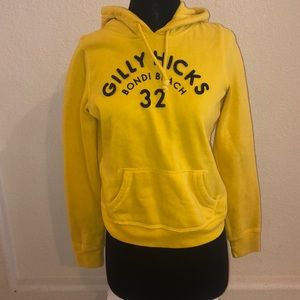 Yellow hoodie
